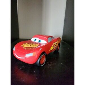 Disney Cars Lightning McQueen Empty Bubble Bath 14 oz Car Shape Refill Bottle